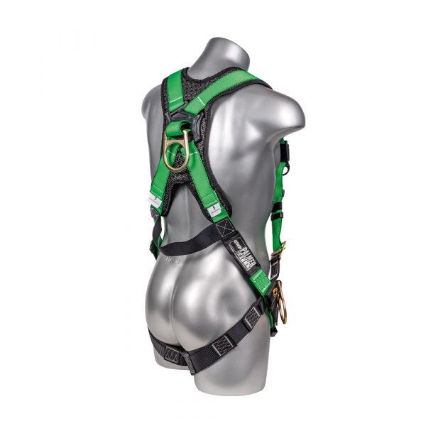 Green Top, Black Heavy Duty Bottom with 5 point adjustment. Pass Through Chest, Hip D-Rings. SKU H21210116