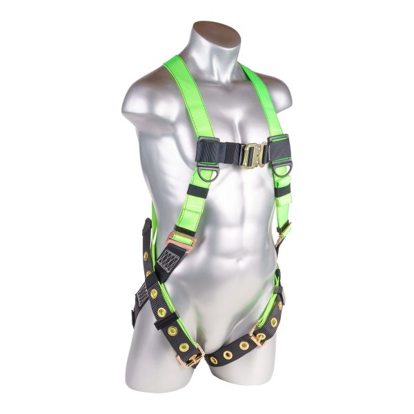 High Vis Green Top, Black Heavy Duty Bottom with 5 point adjustment. SKU H222100081