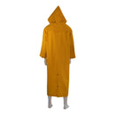 Rider Coat Yellow 35 mil PVC/ Polyester 60″ Rain Coat – Yellow