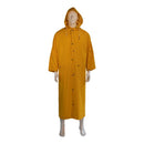 Rider Coat Yellow 35 mil PVC/ Polyester 60″ Rain Coat – Yellow