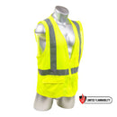 Lime Green SV2184FR Class 2 Vest (5 Pocket Vest)
