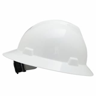 MSA White Full Brim - Sold Individually