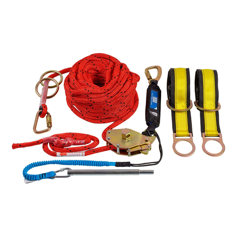 100' - 2 Man Horizontal Life line system. SKU A300200