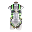 High Vis Green Top, Black Heavy Duty Bottom with 5 point adjustment. Quick Connect Chest. SKU H222100181