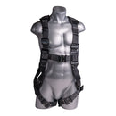 Black top , black padding , 5 point , QCB All alum Hardware back D-ring.SKU H223100521