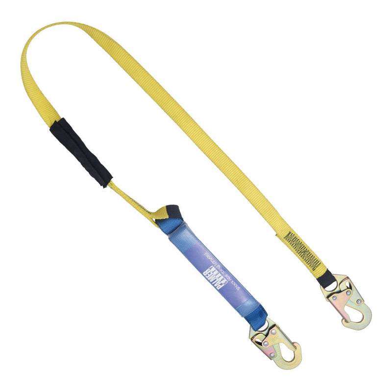 6ft. Single leg Shock absorber lanyard ¾" hook SKU L111111