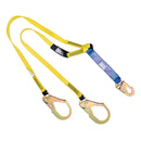 6ft. Double leg Shock absorbing lanyard 2¼" hook. L112211