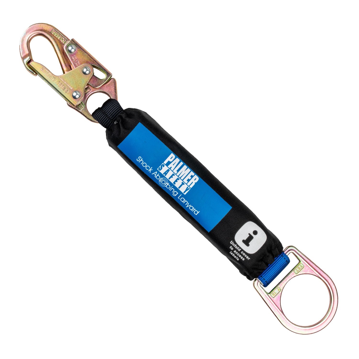 Palmer Safety Personal shock pack extension, 12ft free fall, Blue in ...