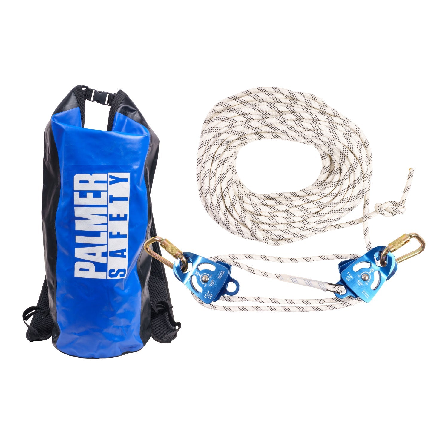 Self Rescuer Rope Kit 5 to 1 Rescue kit complete with 160 feet of rope included. SKU RRDS1